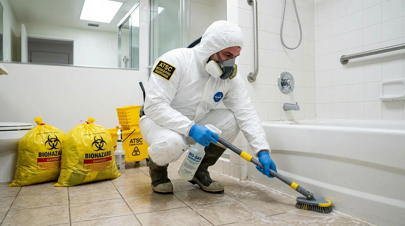 Decontamination equipment deployed for Blood Cleanup in Brigham City